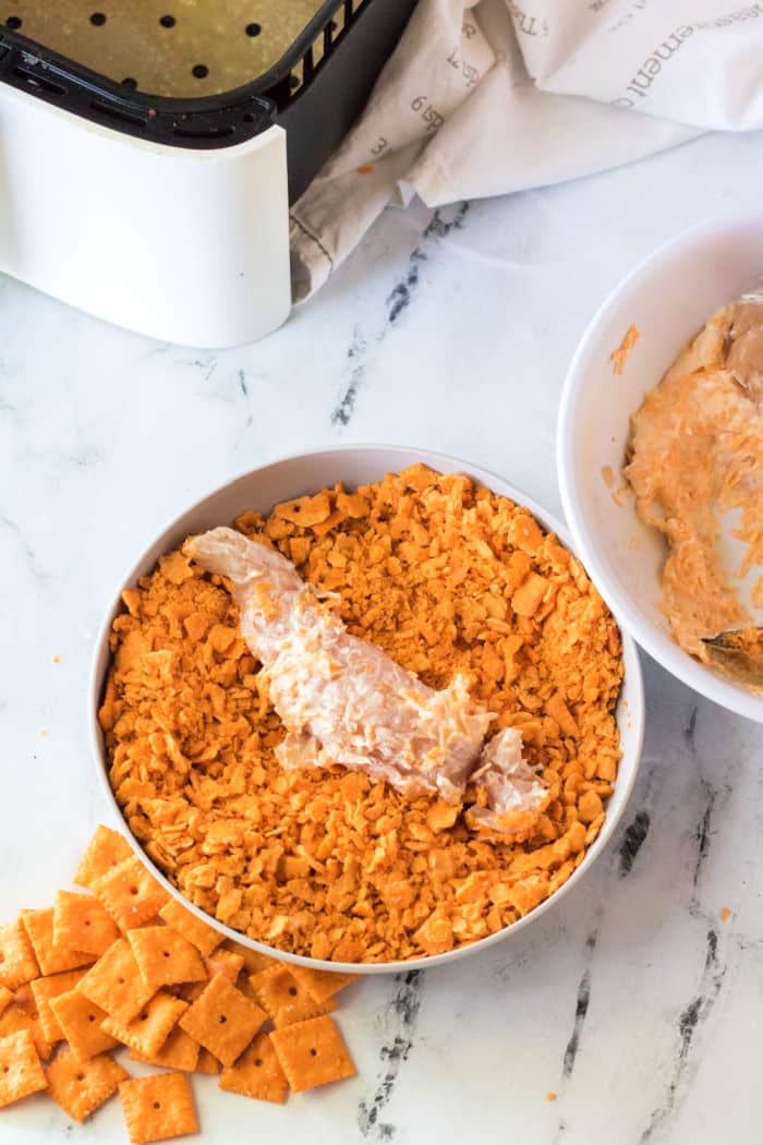 homemade air fryer chicken tenders