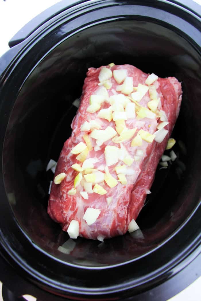 slow cooker pork loin