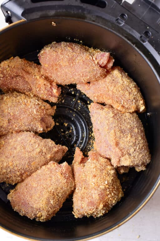 How to Bread Chicken Without Eggs or Milk in Air Fryer or Baked