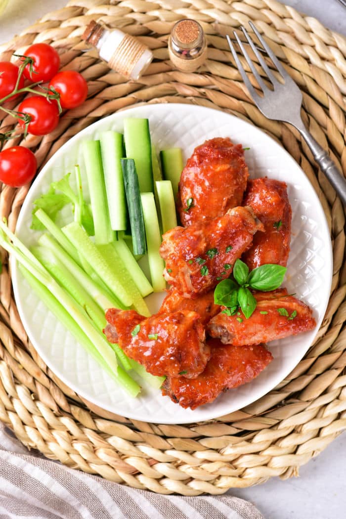 Baked BBQ Chicken Wings