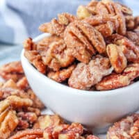 Candied Pecans on Stove