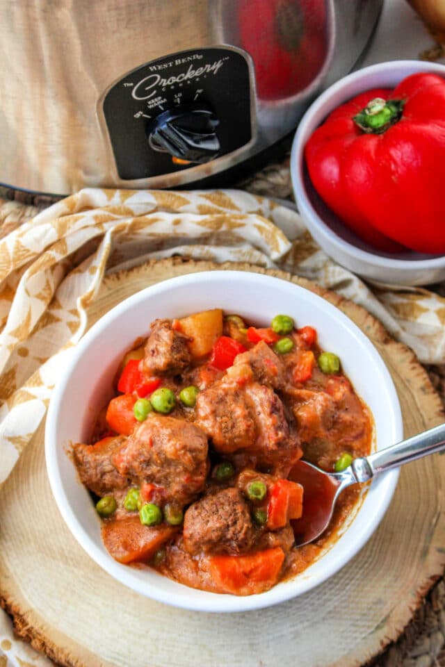 Puerto Rican Beef Stew - Slow Cooker Puerto Rican Stew