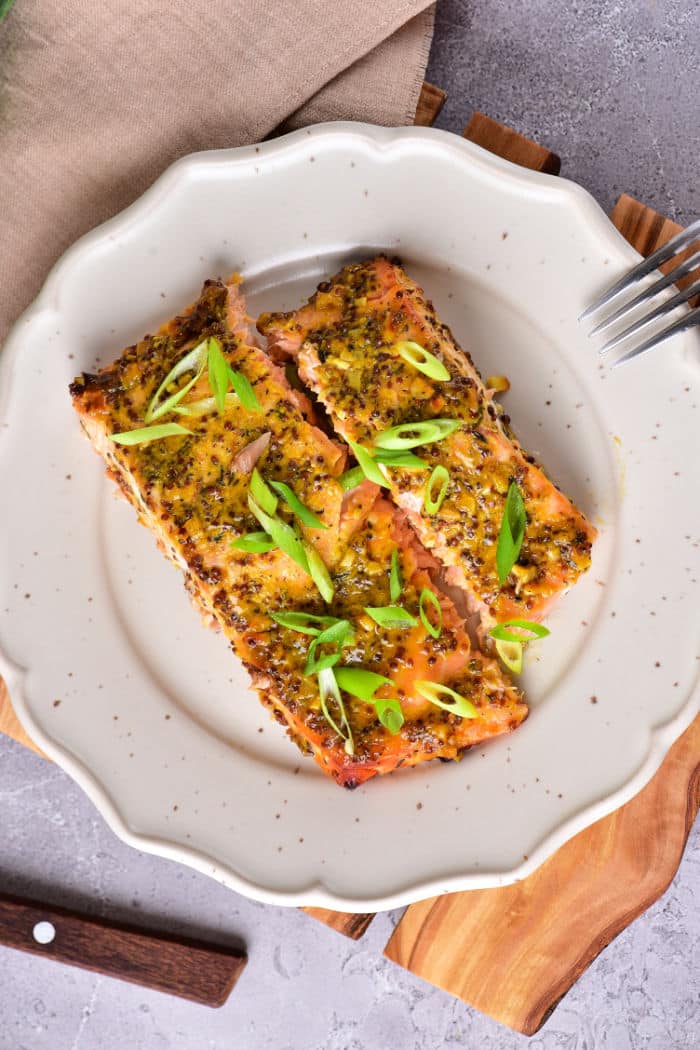 Mustard Salmon Air Fryer