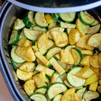 Ninja Foodi Squash and Zucchini