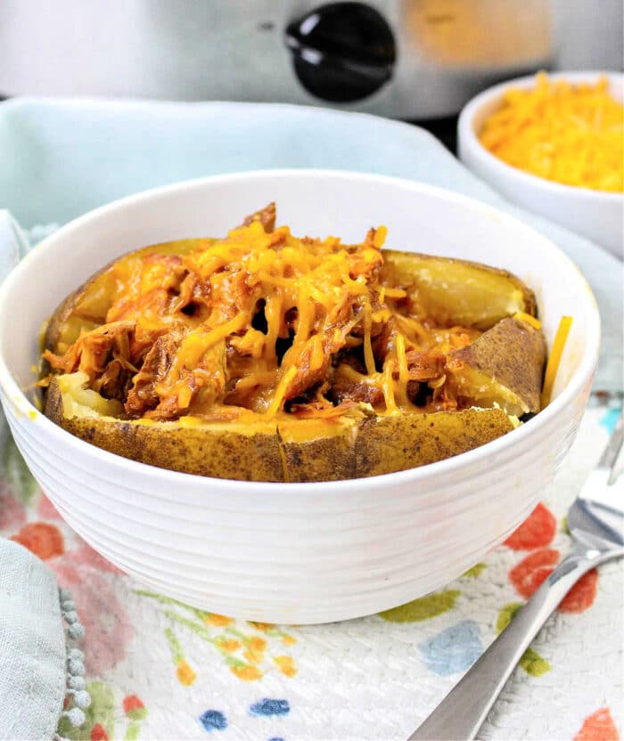 Pulled Pork Baked Potato recipe