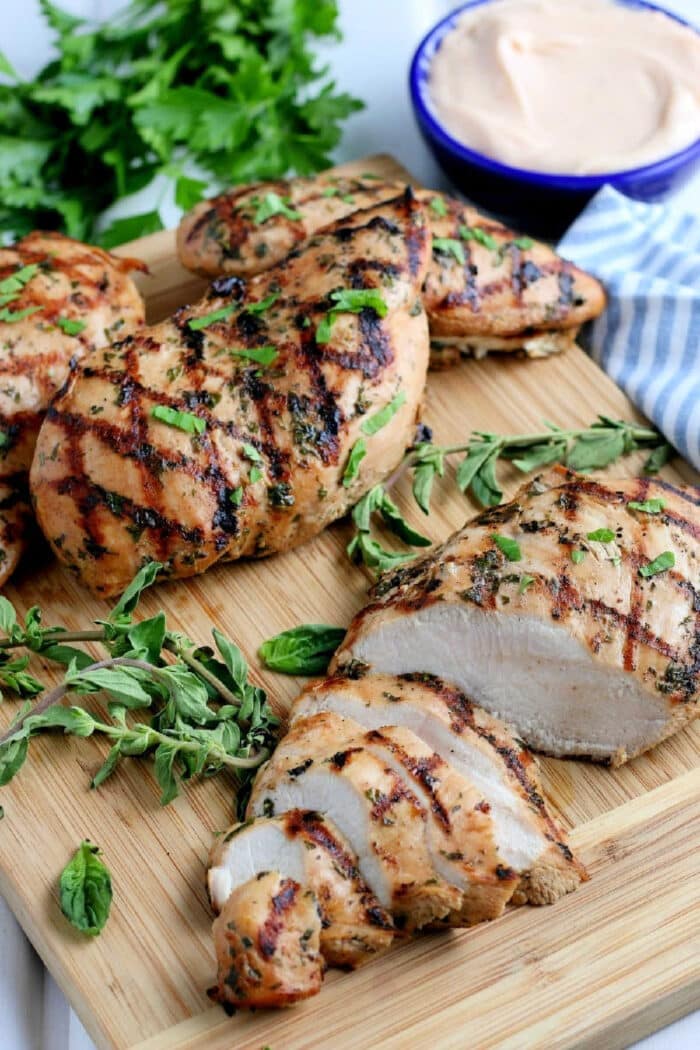 Simple lemon pepper chicken marinade