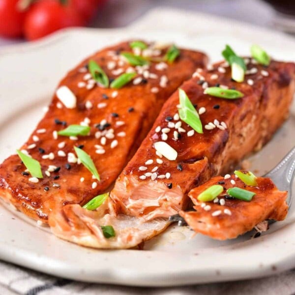 teriyaki salmon air fryer