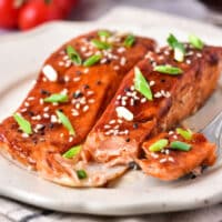 Teriyaki Salmon Air Fryer