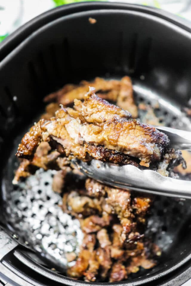 Teriyaki Air Fryer Beef Recipe Air Fryer Mongolian Beef Strips