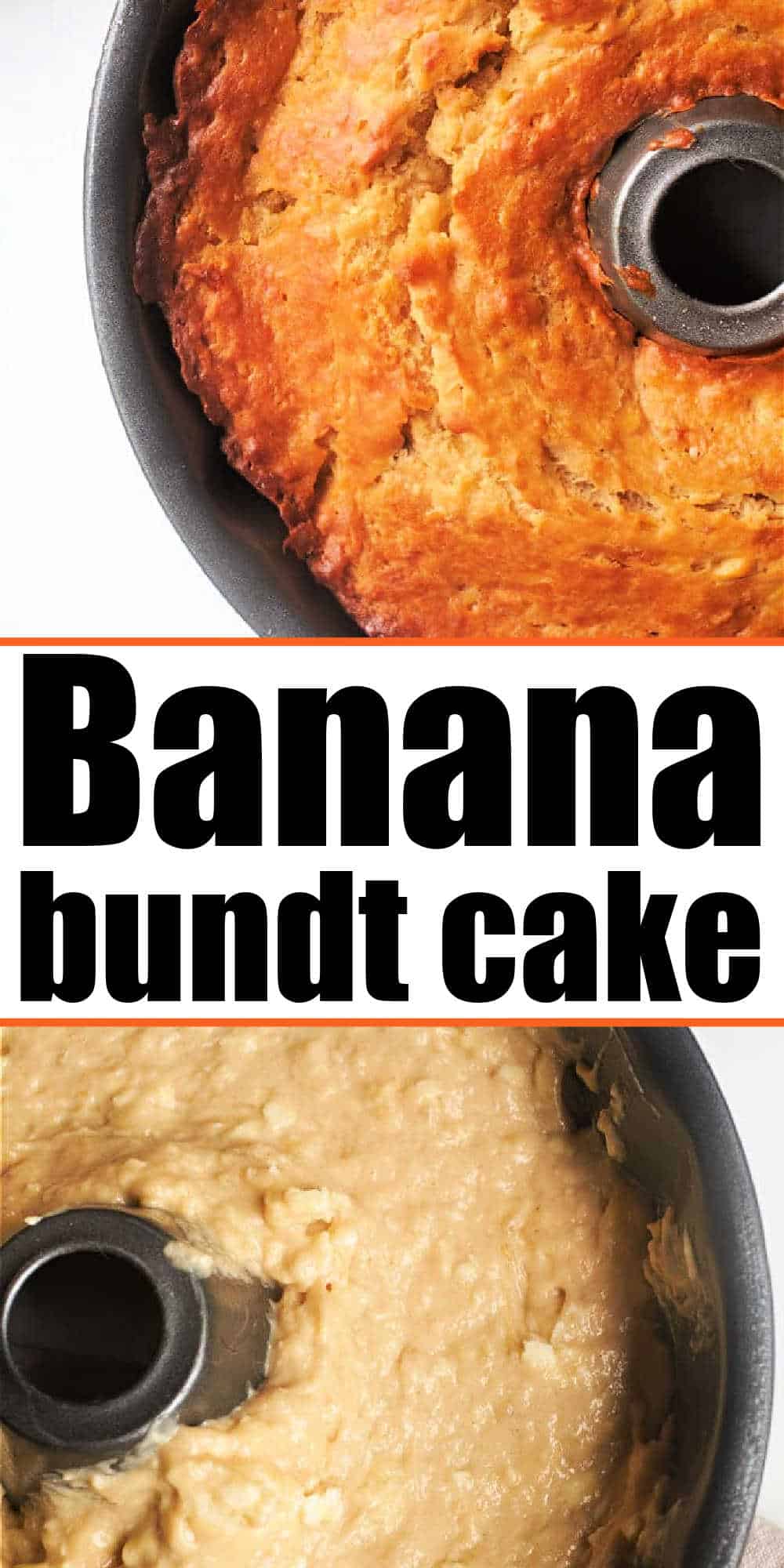 Banana Bread Bundt Cake Baking Banana Bread in Bundt Pan