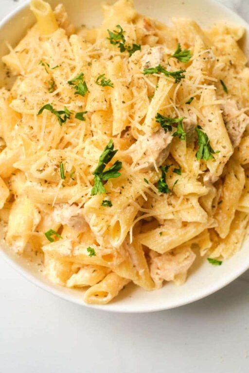 Frozen Chicken and Noodles Instant Pot or Ninja Foodi