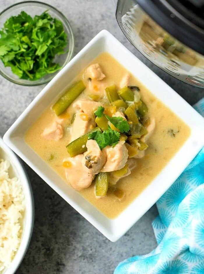 how to make coconut chicken in instant pot