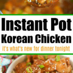 korean chicken in pressure cooker