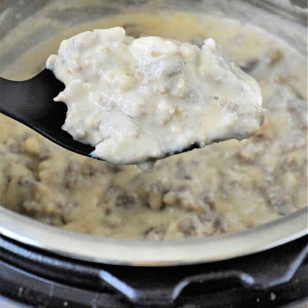 pressure cooker sausage gravy