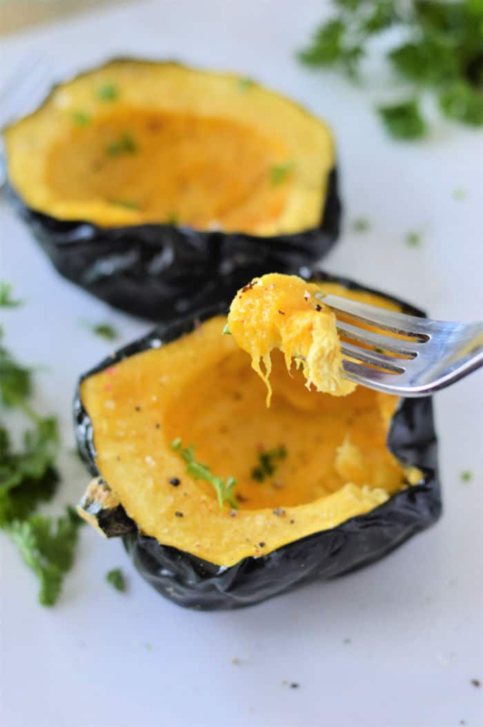 Acorn Squash Microwave Maple Syrup