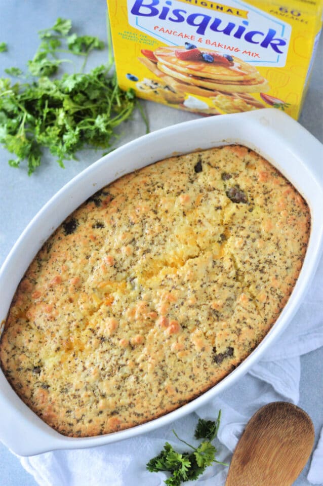 Jimmy Dean Sausage Breakfast Casserole with Bisquick