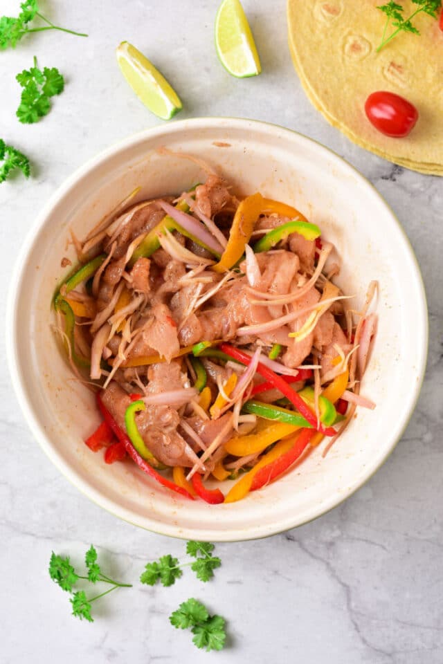 Chicken Fajita Tacos Ninja Foodi Air Fryer Chicken Fajitas