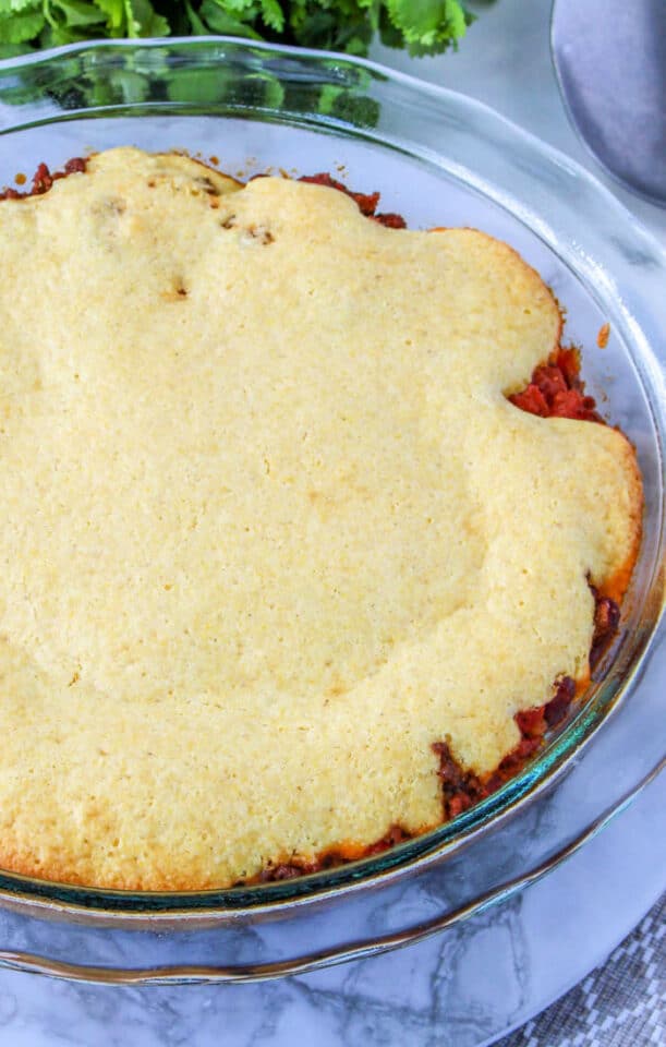 Cowboy Cornbread Casserole Chili Jiffy Cornbread Casserole