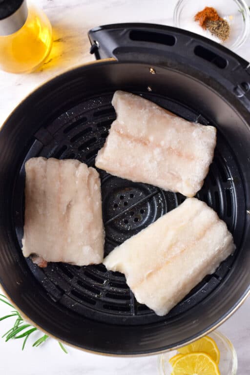 Frozen Cod in Air Fryer Ninja Foodi Frozen Cod