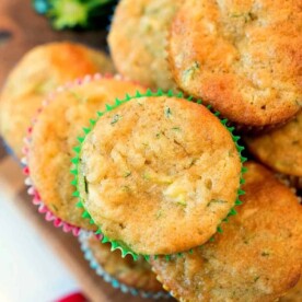 Homemade Banana Zucchini Muffins