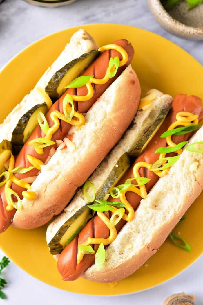 Hot Dogs in Microwave