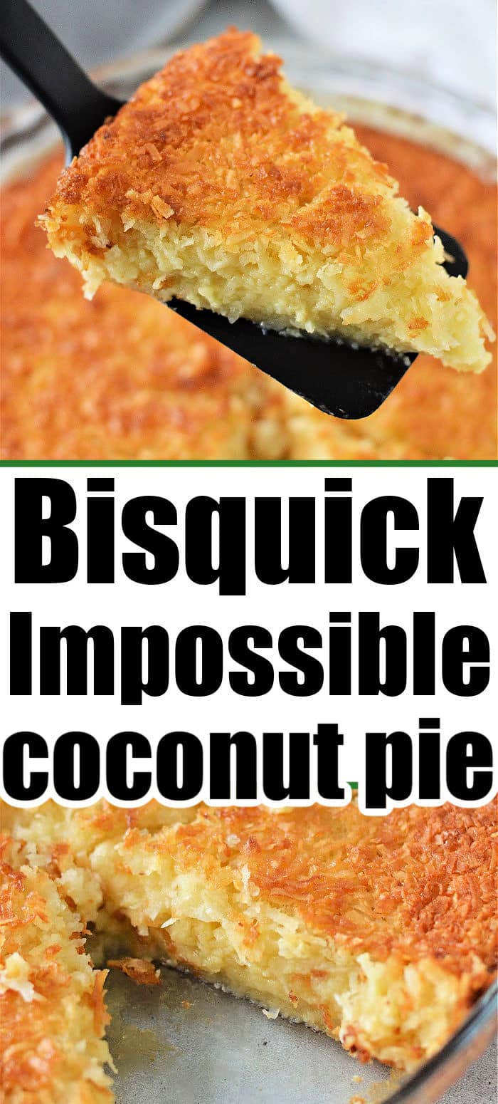 Easy Crustless Coconut Bisquick Impossible Pie Recipe 7471