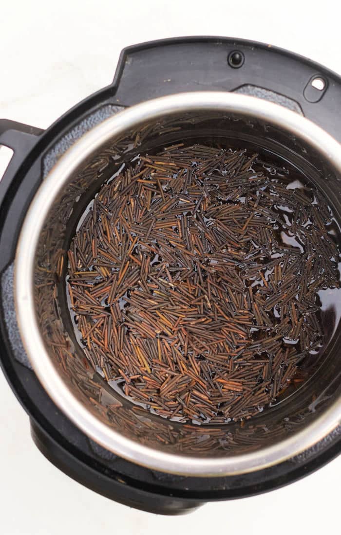 Cooking black rice discount in pressure cooker