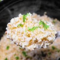 Slow Cooker Brown Rice