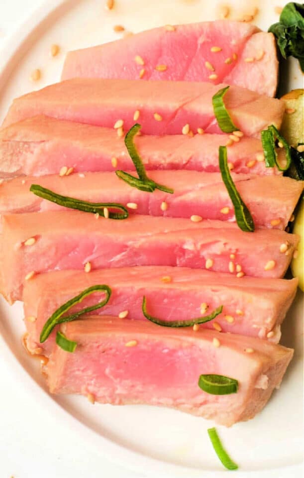 Frozen Tuna Steak Air Fryer or Thawed Ninja Foodi Tuna Steaks
