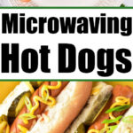 Microwaving sausages, showing them cooking evenly with plump, juicy results and no added oil.