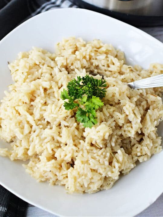 Slow Cooker Risotto Crockpot Risotto with Asparagus