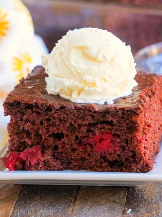 Cherry Cheesecake Monkey Bread with Cherry Pie Filling