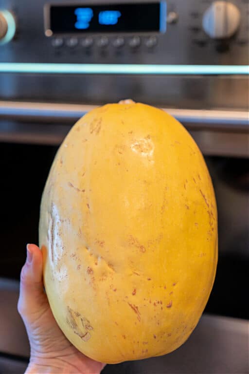 How to Roast Spaghetti Squash Whole Whole Spaghetti Squash