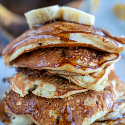 Banana Chocolate Chip Pancakes Ripe Banana Pancakes Recipe