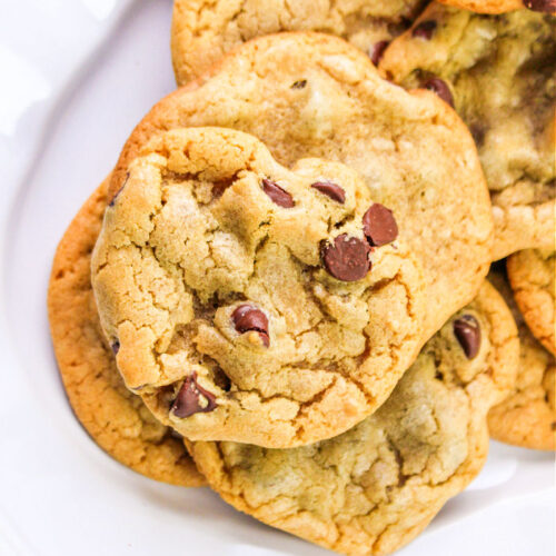 Dairy Free Chocolate Chip Cookies - No Butter Cookies