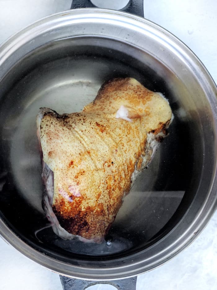 Pork Shanks in the Oven with BBQ Sauce