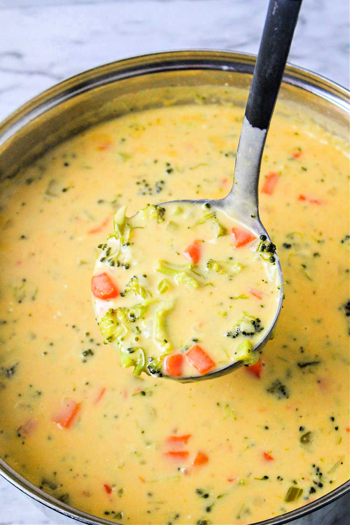 beer broccoli soup