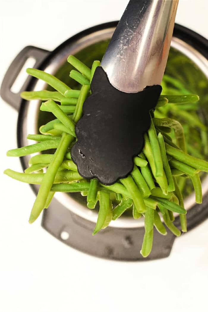 cooking frozen green beans