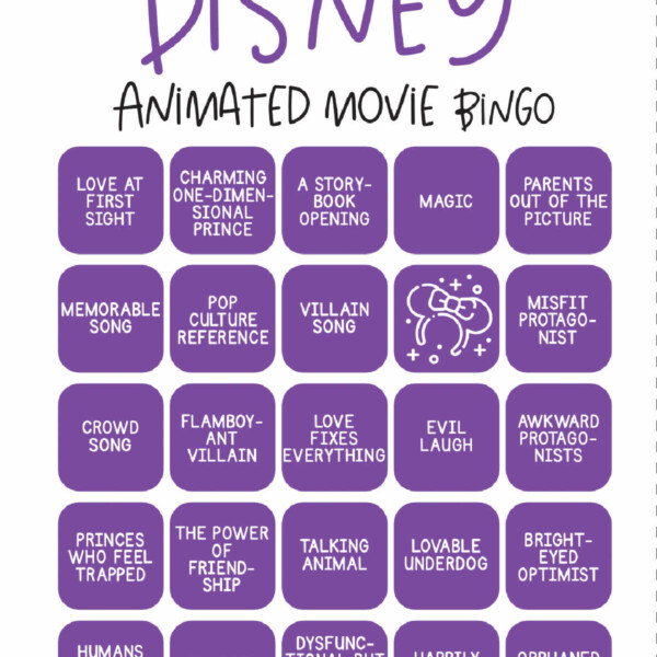 disney bingo game