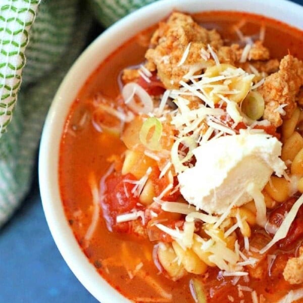 lazy instant pot lasagna soup