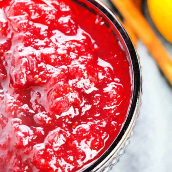 orange juice cranberry sauce