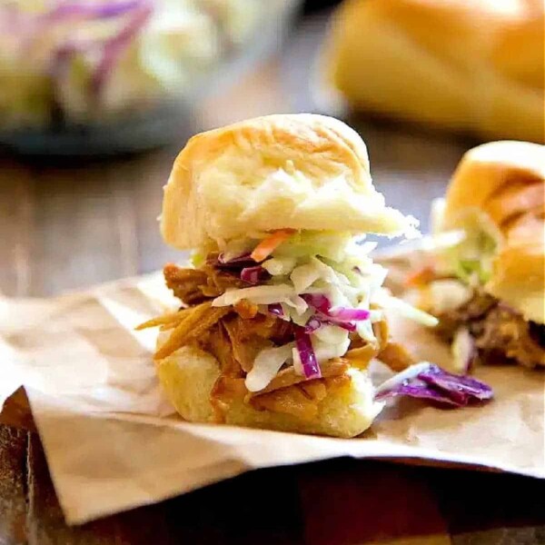 pulled pork sliders with hawaiian rolls