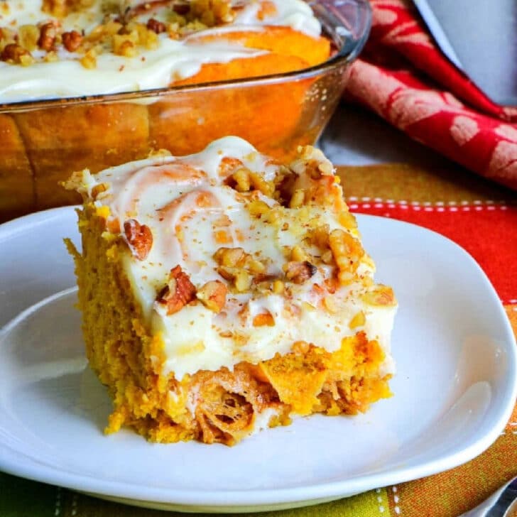 Pumpkin Spice Cinnamon Rolls with Cream Cheese Frosting