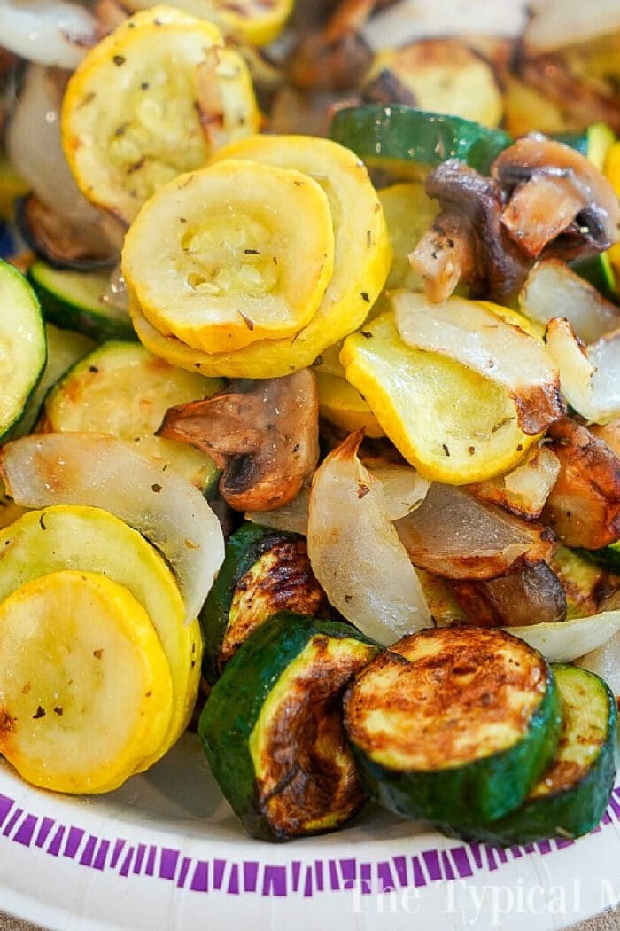 vegetables in air fryer