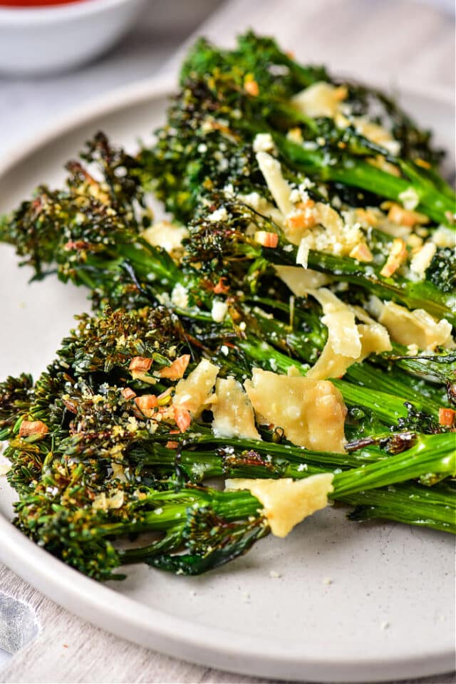 Parmesan Air Fryer Broccolini Ninja Foodi Broccolini Recipe