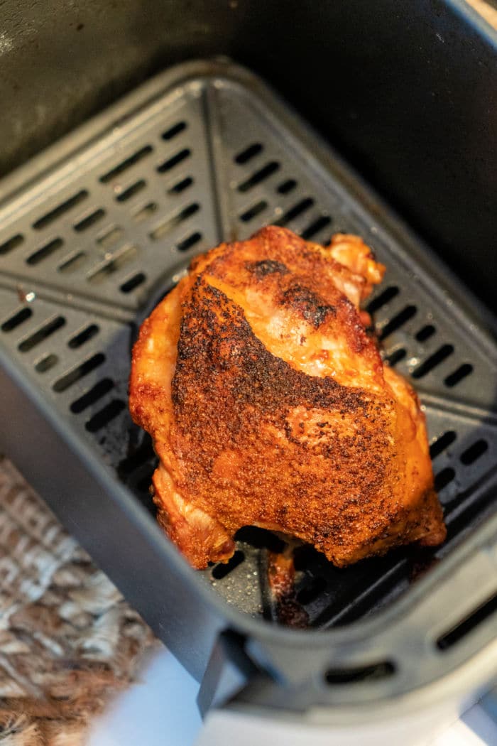 Air Fryer Turkey Thighs Recipe [+VIDEO] - Dr. Davinah's Eats