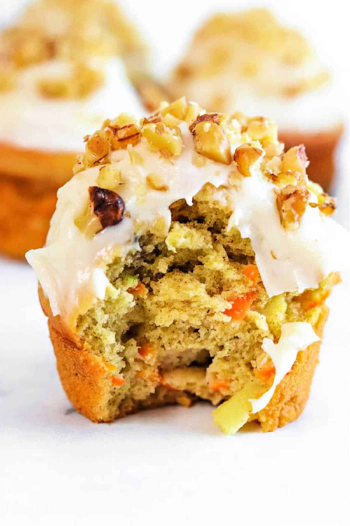 Easy Homemade Moist Apple Carrot Muffins With Oil