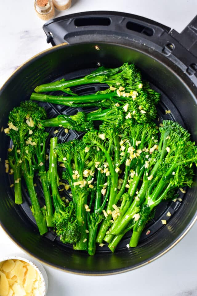 Parmesan Air Fryer Broccolini Ninja Foodi Broccolini Recipe