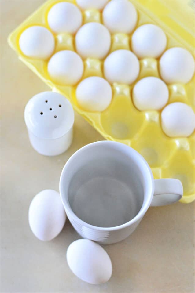 Hard Boiled Egg in Microwave Microwave Eggs in a Cup or Mug