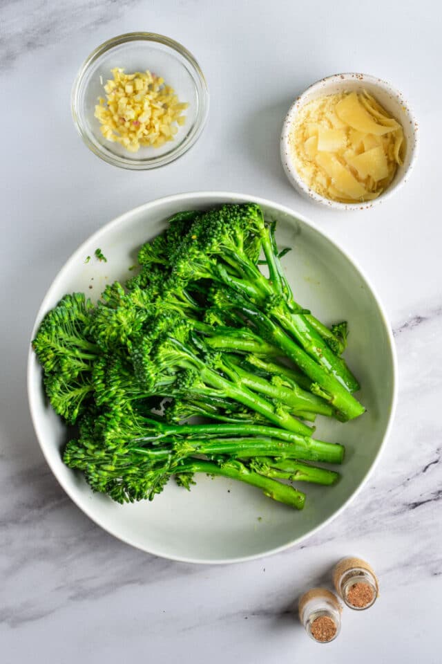 Parmesan Air Fryer Broccolini Ninja Foodi Broccolini Recipe